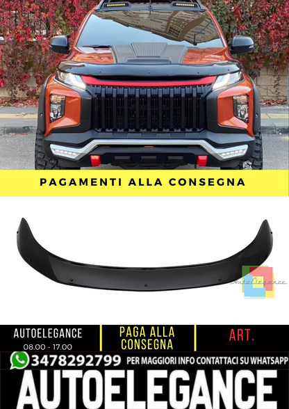 🔥 Protezione cofano adatto per MITSUBISHI L200 Triton Serie 6 dal 2019 🔥