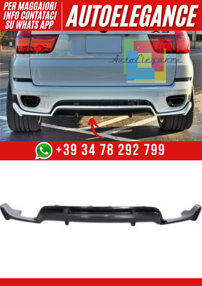 ❤️Diffusore Posteriore Compatibile con BMW X5 E70 LCI 2010–2013❤️