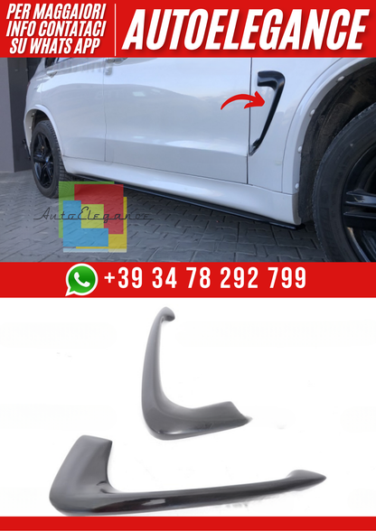 ❤️Prese d'Aria Decorative per Parafanghi BMW X5 F15 (2013–2018)❤️