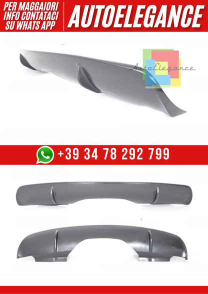 ❤️Diffusore Posteriore Compatibile con BMW X6 E71 (2008–2014) – Look Sportivo❤️