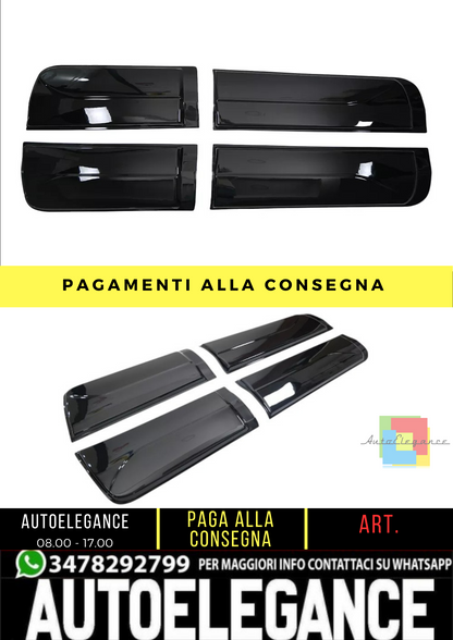🔥 CopriCarrozzeria adatto per FORD Ranger dal 2012 al 2022 Nero Lucido 🔥
