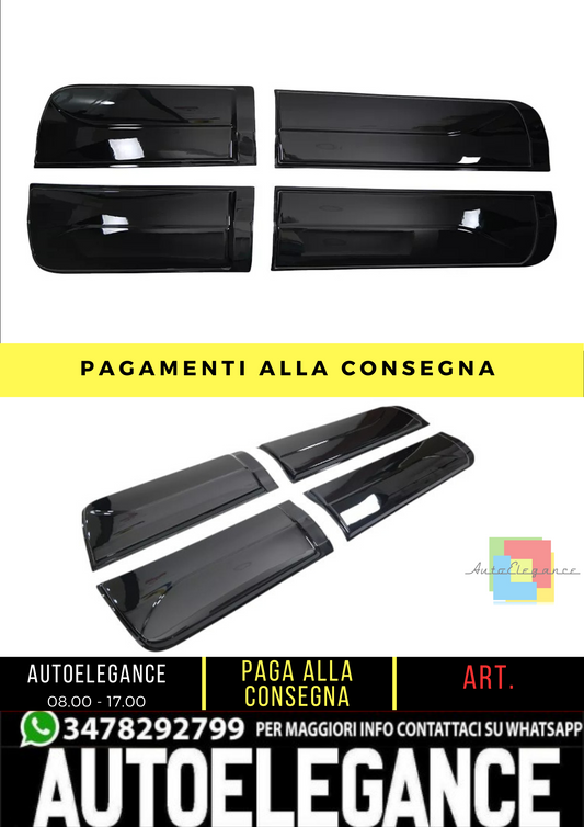 🔥 CopriCarrozzeria adatto per FORD Ranger dal 2012 al 2022 Nero Lucido 🔥