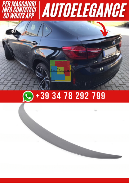 ❤️Spoiler Posteriore per BMW X6 F16 ver1 (2014–2019) Look M❤️