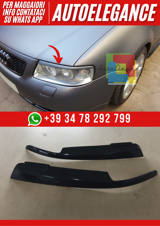 ❤️Palpebre  Fari Compatibili con Audi A3 8L ver 2 (1999–2003)❤️