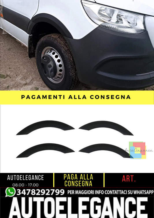 🔥 Strisce di protezione passaruota adatto per MERCEDES Sprinter W907 2018 🔥