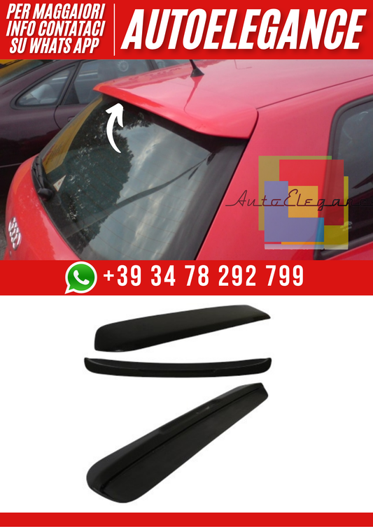 ❤️Spoiler Tetto Compatibile con Audi A3 8L Restyling (1999–2003) 3 Porte V1❤️