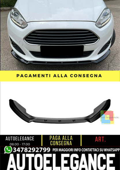 🔥 Spoiler Anteriore adatto per FORD Fiesta MK7 Facelift dal 2012 al 2017 🔥