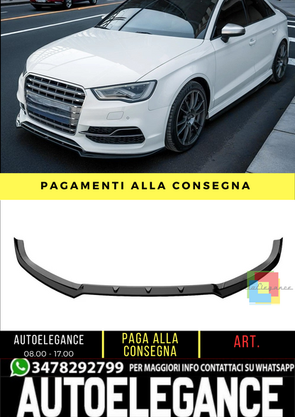 🔥 Spoiler Anteriore adatto per AUDI S3 8V dal 2013 al 2016 🔥