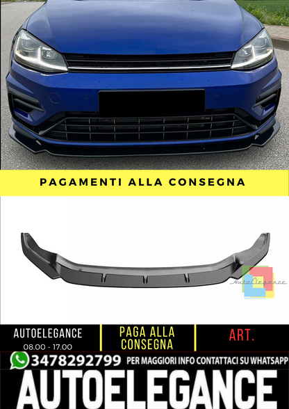 🔥 Spoiler Anteriore adatto per VW Golf MK 7 5 R dal 2017 al 2020 🔥