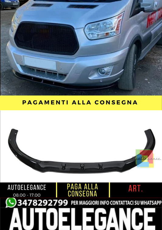 🔥 Spoiler Anteriore adatto per FORD Transit MK8 dal 2014 al 2019 🔥