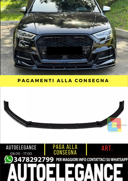 🔥 Spoiler Anteriore adatto per AUDI S3 8V dal 2016 al 2020 🔥