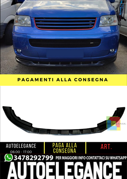 🔥 Spoiler Anteriore adatto per VW Transporter T5 dal 2003 al 2009 🔥