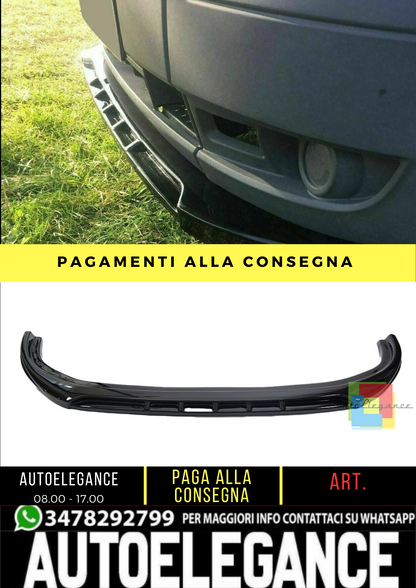 🔥 Spoiler Anteriore adatto per FORD Transit MK7 dal 2007 al 2013 🔥