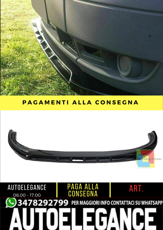 🔥 Spoiler Anteriore adatto per FORD Transit MK7 dal 2007 al 2013 🔥