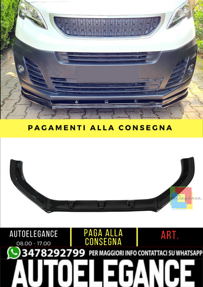 🔥 Spoiler Anteriore adatto per PEUGEOT Expert dal 2016 🔥