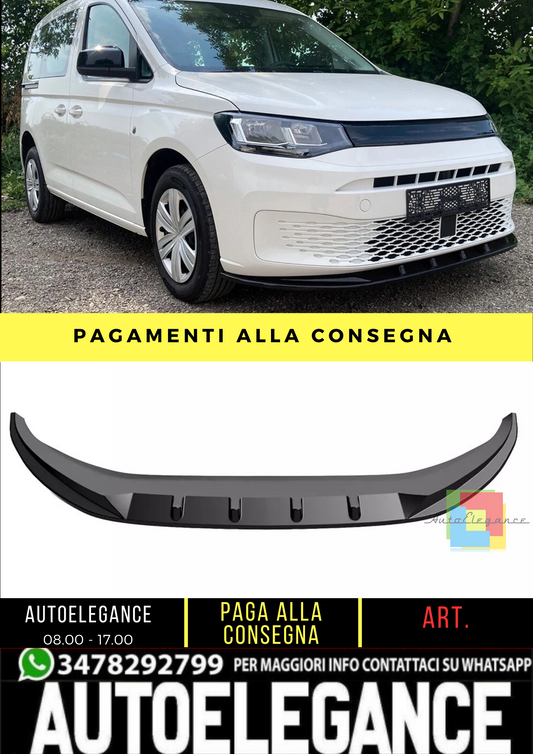 🔥 Spoiler Anteriore adatto per VW Caddy MK5 dal 2021 🔥