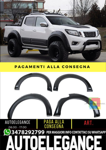 🔥 Protezioni parafango adatto per Navara NP300 dal 2014 al 2017 🔥