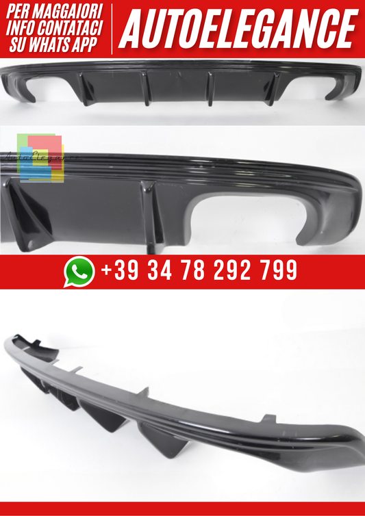 ❤️Diffusore Posteriore RS3 Look per Audi A3 8V 3/5 Porte 2013–2016 ver1❤️