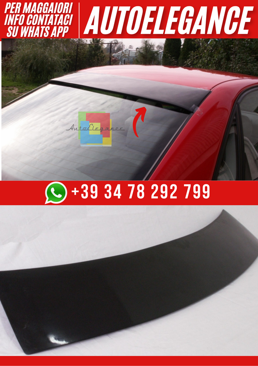 ❤️Spoiler Finestrino Posteriore per Audi A4 B5 1995–2001 Look Sportivo❤️