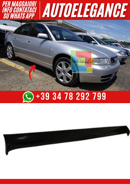 ❤️ Minigonne Laterali Compatibili con Audi A4 1995–2001 Look S-Line Ver.1❤️