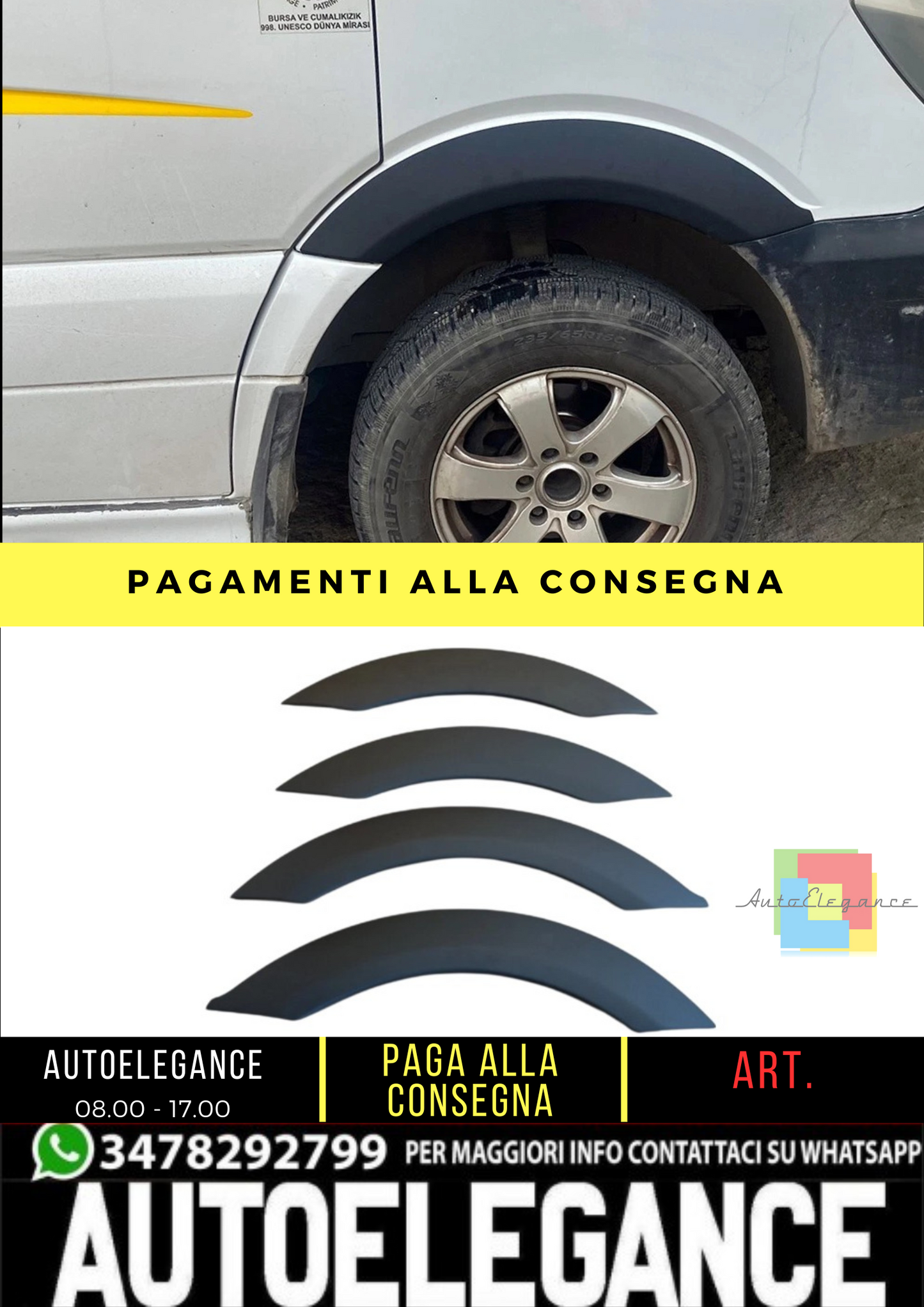 🔥 Paraurti adatto per MERCEDES Sprinter W906 Facelift dal 2014 al 2018 🔥