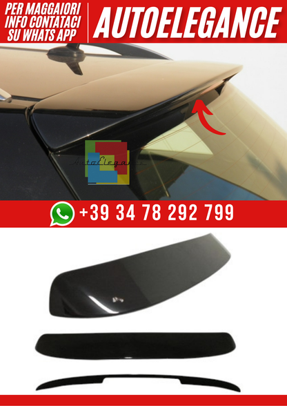 ❤️ Spoiler Posteriore Tetto Ver.1 Compatibile con Audi A4 B6 Avant 2001–2004❤️