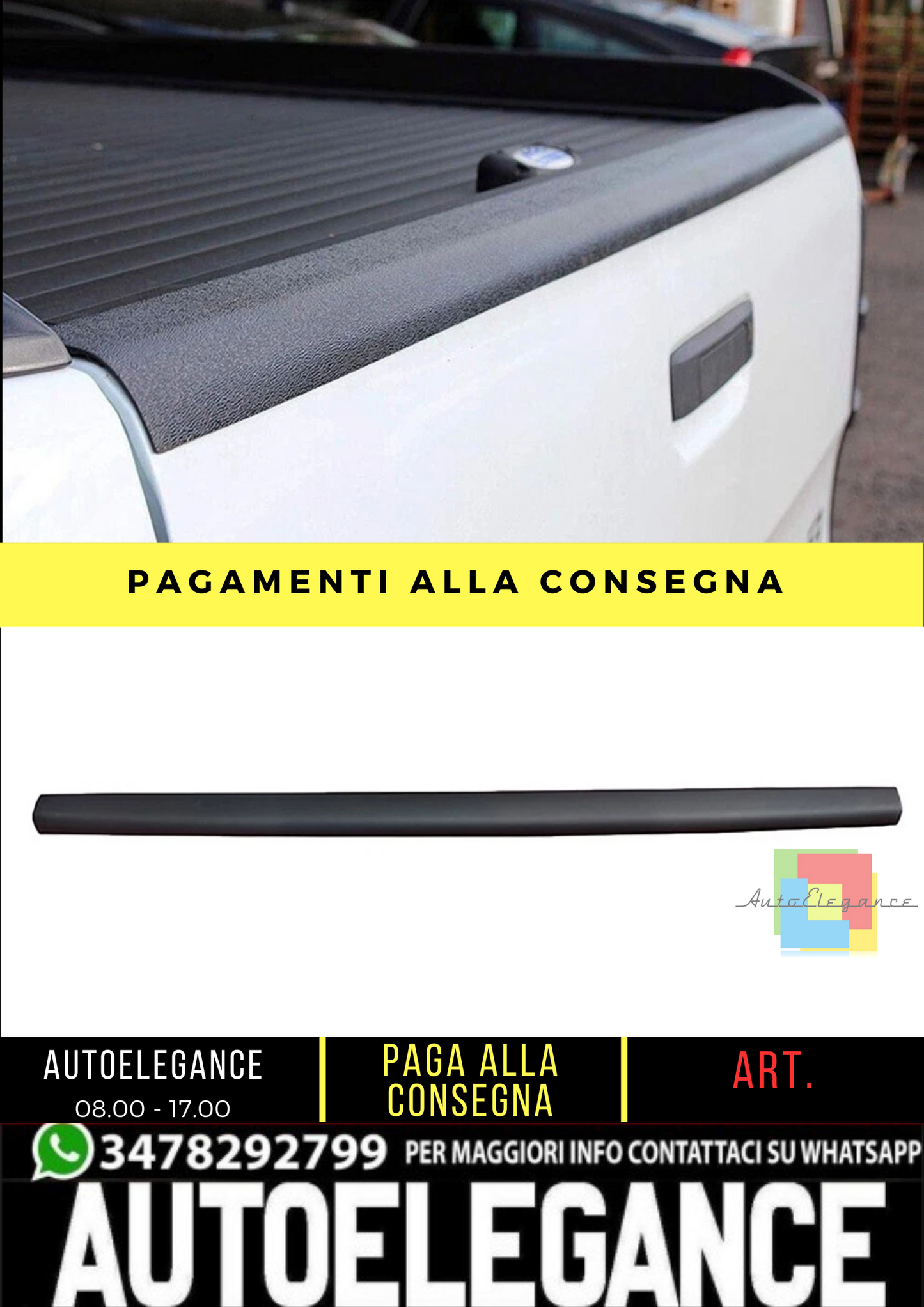 🔥 Copertura portellone adatto per FORD Ranger T6 T7 T8 dal 2012 al 2022 🔥