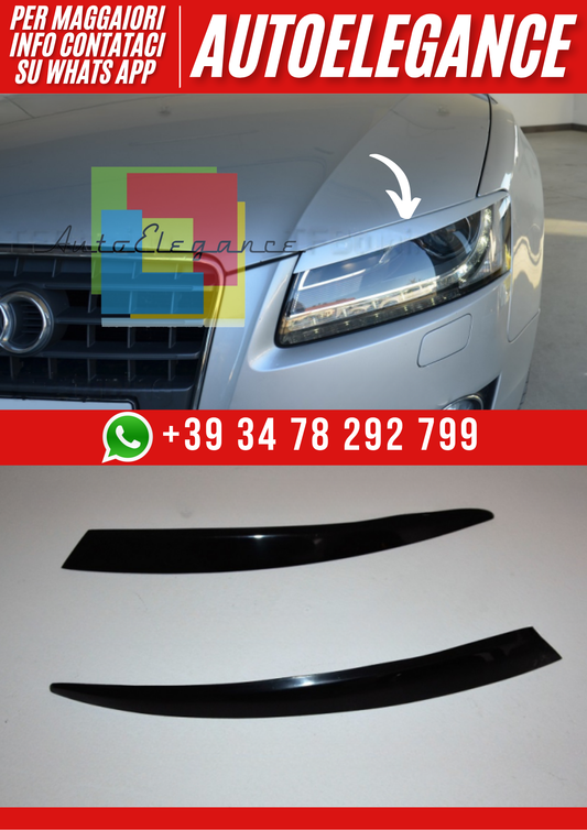 ❤️Palpebre Fari per Audi A4 B8 2007–2012 – Look Aggressivo❤️