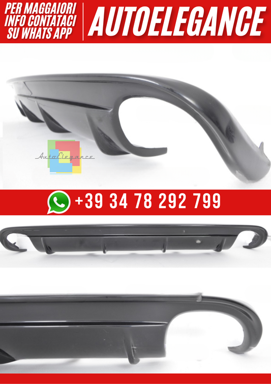 ❤️Diffusore Posteriore RS4 Look per Audi A4 B8 Restyling 2011–2015 – Ver.1 ❤️