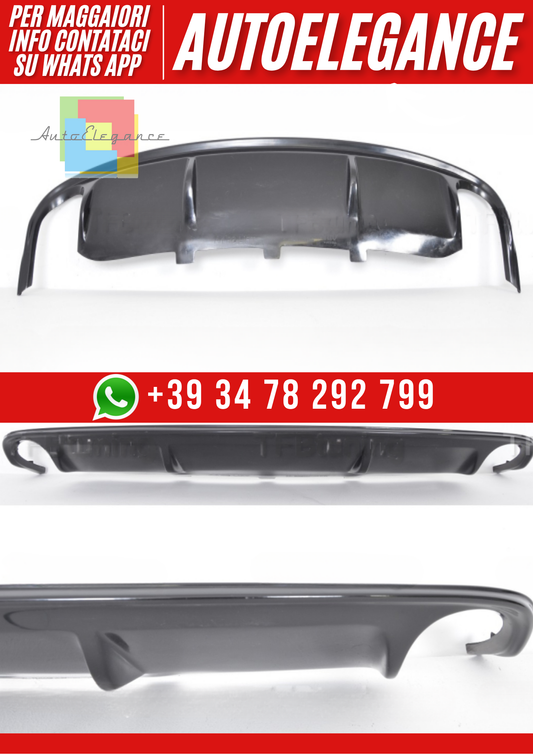 ❤️Diffusore Posteriore Ver. 6 per Audi A4 B8 2011–2015 ❤️