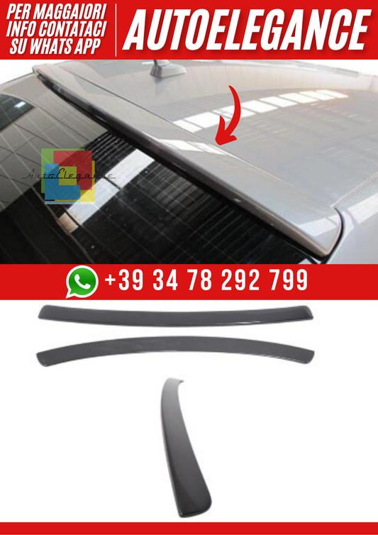 ❤️Spoiler Visiera Tetto per Audi A4 B8 Berlina 2008–2015 ❤️