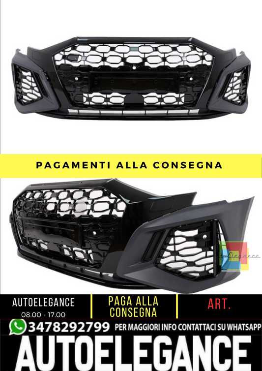 🔥 Paraurti anteriore RS3 Look per Audi A3 (8Y) Berlina Facelift 2020- 🔥