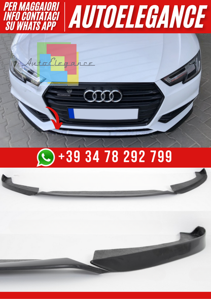 ❤️Splitter Anteriore 3 Pezzi per Audi A4 B9 S-Line 2015–2019 – Look Sportivo❤️