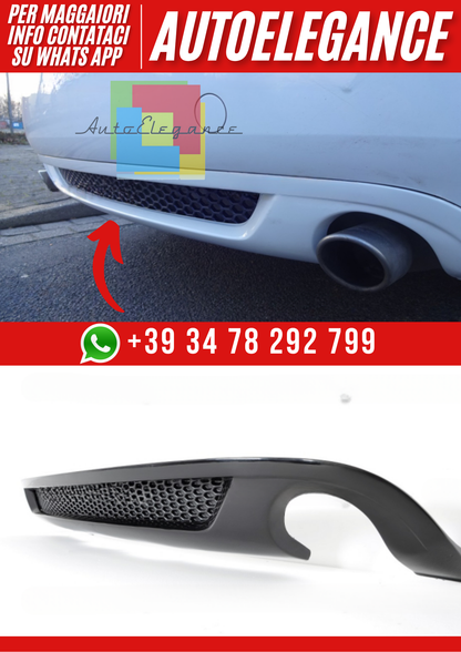 💕Diffusore Posteriore per Audi A5 Cabrio 8F 2007–2011   Versio 2💕