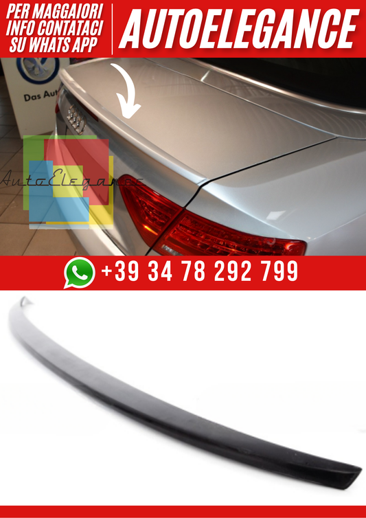 💕Spoiler Posteriore Cofano per Audi A5 Cabrio 8T 2007–2016 – Look Sportivo💕