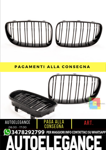 🔥 Griglia anteriore per Bmw 1 E81, E82, E87, E88 (2004-2012) Dual Line 🔥