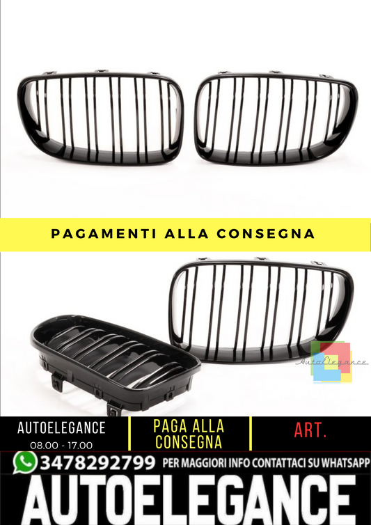 🔥 Griglia anteriore per Bmw 1 E81, E82, E87, E88 (2004-2012) Dual Line 🔥