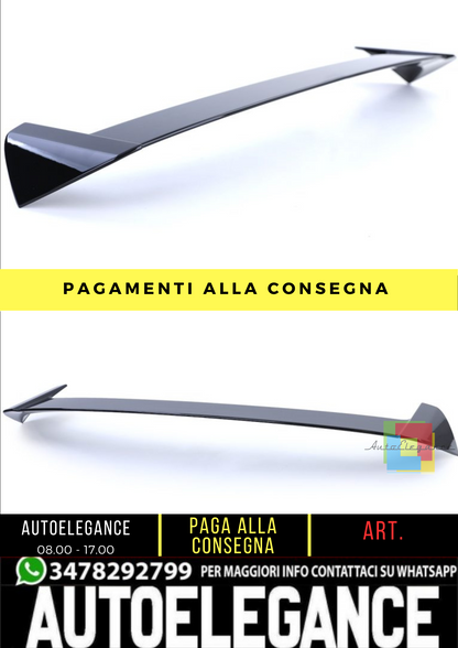 🔥 Spoiler tetto per Bmw 1 E81, E87 (2004-2012) nero lucido 🔥