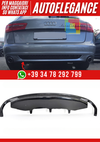 💕 Diffusore Posteriore Audi A6 C7 Avant 2011–2014 – Versione 2💕
