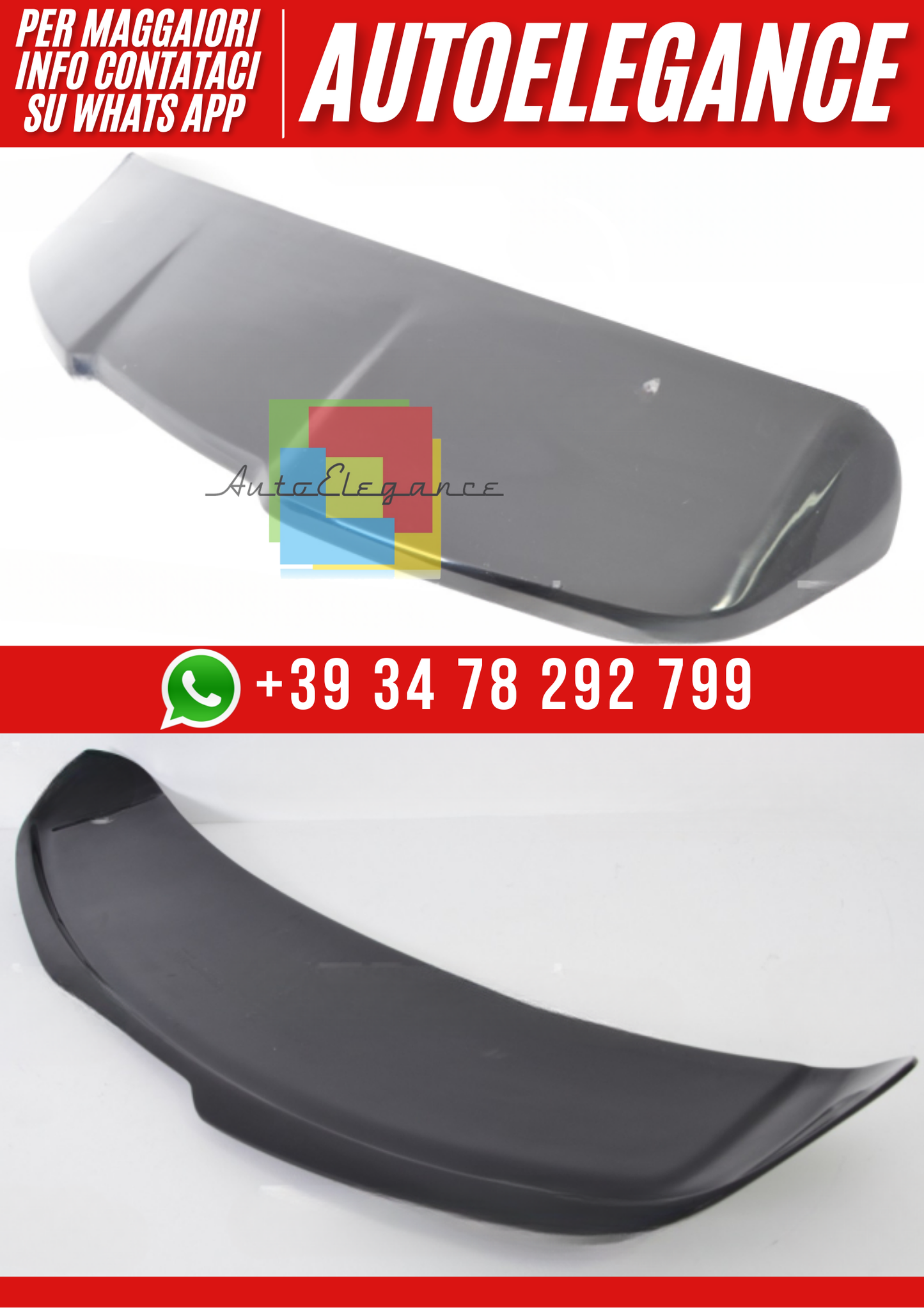💕Tappo spoiler per Audi A6 C8 Avant 2018-2024💕