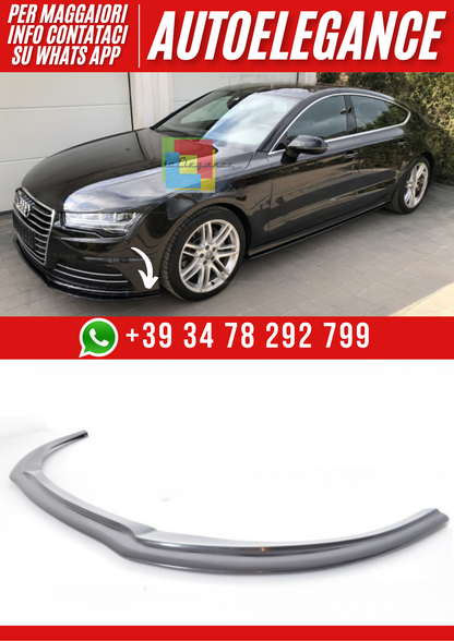 💕Splitter Anteriore per Audi A7 Sportback 4G Restyling (2014–2017)💕