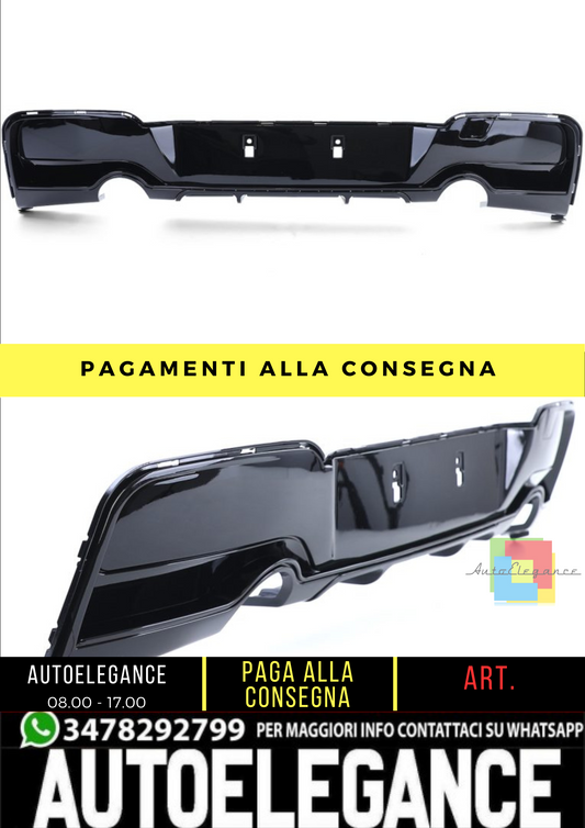 🔥 Diffusore Paraurti posteriore 135i M-Sport Look per Bmw 1 (F20, F21) 🔥