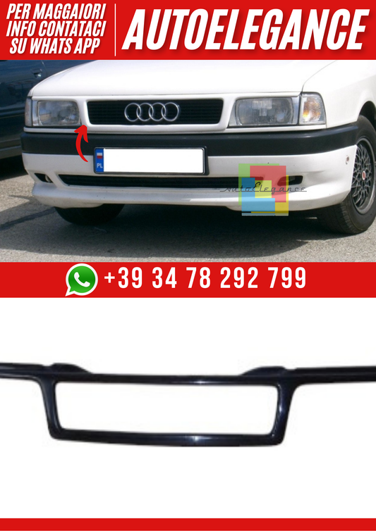 💕 Copertura Griglia Anteriore per Audi 80 B3 (1986–1991)💕