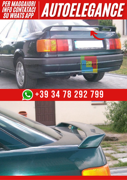 💕Spoiler Basso per Cofano Posteriore Audi 80 B3 (1986–1991)💕