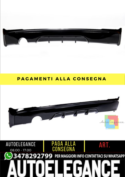 🔥Diffusore Paraurti posteriore M Performance Look Bmw 2 (F22, F23) Coupe 🔥