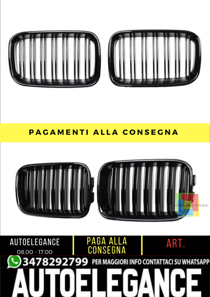 🔥Griglia Anteriore per Bmw 3 (E36) Coupe Cabrio Berlina Touring Compact 91-96🔥