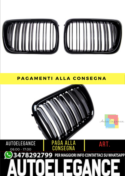 🔥Griglia anteriore per Bmw 3 (E36) Coupe Cabrio Berlina Touring Compact 96-00🔥