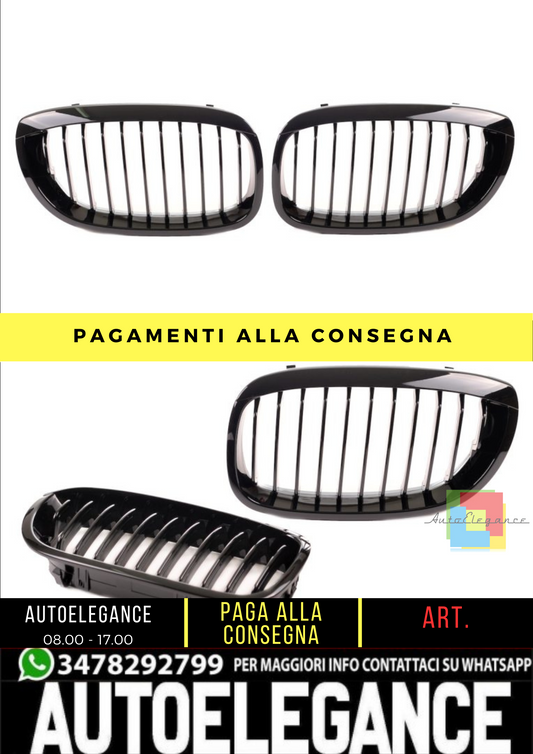 🔥 Griglia Anteriore per Bmw 3 (E46) Coupe Cabrio Facelift (2003-2007) 🔥