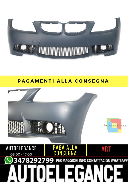 🔥Paraurti anteriore M3 Look per Bmw 3 (E90, E91) Berlina Touring (2005-2008) 🔥