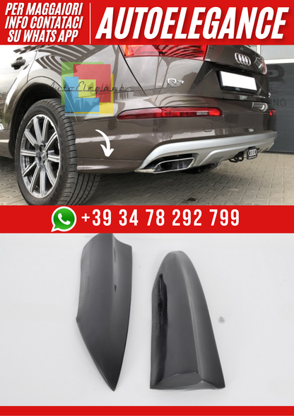 💕 Splitter Flaps Paraurti  Posteriore Audi Q7 4M (2015–2019)💕